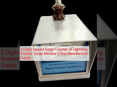 3 cifre Contatore di ondate quadrate di fulmine Arrester Surge Monitor Cina Produttore Fornitura