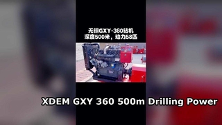 Impianto di perforazione idraulico per carotaggio GXY 360, profondità 500 m