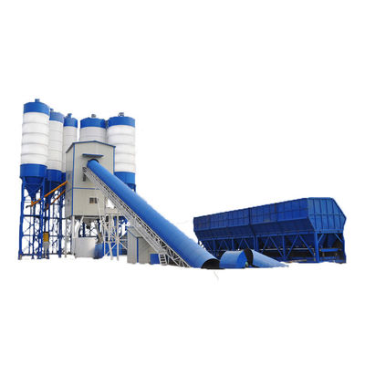 HZS60 60M3H 110kw impianto di confezionamento di cemento centrale commerciale con miscelatore