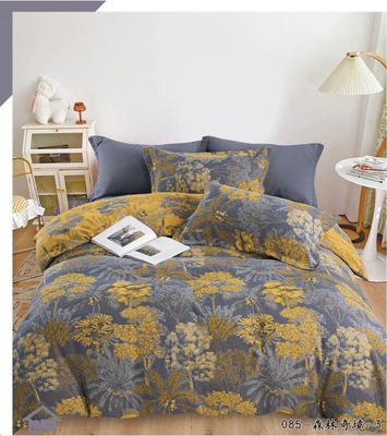 Stile europeo Jacquard Lenzuola da letto di cotone morbido Cassa cuscino Lenzuola montata Dimensioni personalizzate