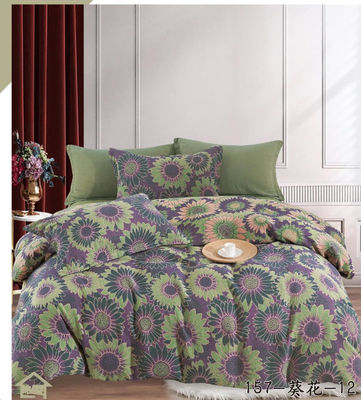 Set di biancheria da letto di cotone morbido Jacquard