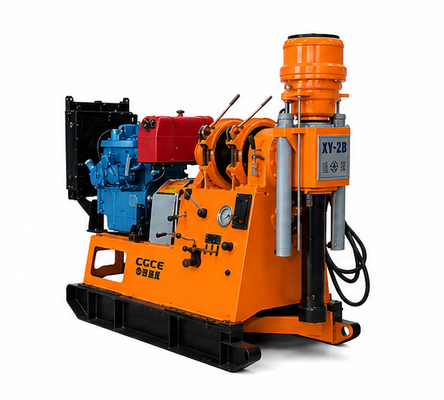 XDEM Chongtan XY-2B 530m Attrezzatura per perforazione geologica idraulica del mandrino dell'impianto di perforazione del carotaggio della roccia per il campionamento del terreno Perforazione di pozzi d'acqua Costruzione di fori per stuccatura