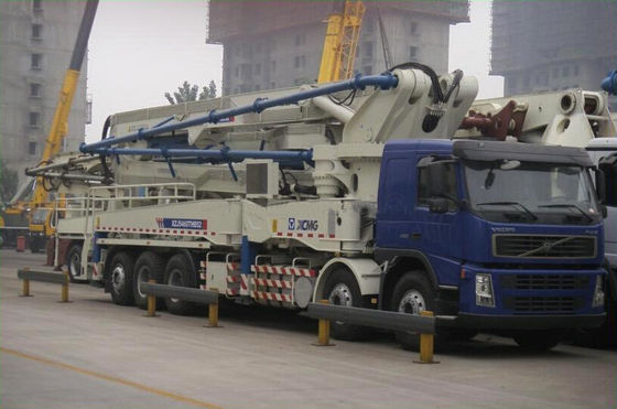 macchinario della costruzione di strade del camion della pompa per calcestruzzo di 1800r/Min 52m