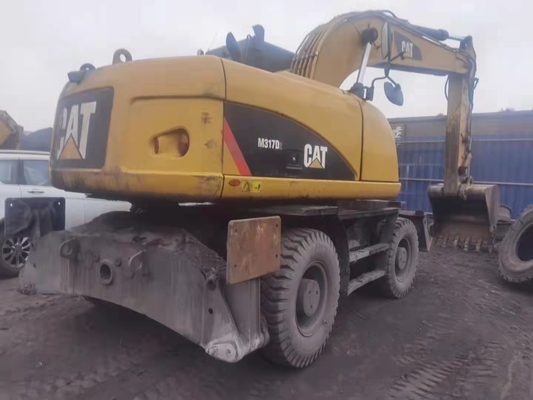 Escavatore utilizzato 117t 2019 1700kg della ruota di Cat CAT M317D