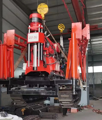 Impianto di perforazione di carotaggio geologico rotatorio del mandrino GXY-360 Profondità massima di 500 m Macchina per trapano esplorativo di ingegneria idraulica per carotaggio di rocce Pozzo d'acqua che stucca l'attrezzatura per l'indagine ferroviaria dell'autostrada