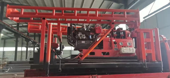 Impianto di perforazione di carotaggio geologico rotatorio del mandrino GXY-360 Profondità massima di 500 m Macchina per trapano esplorativo di ingegneria idraulica per carotaggio di rocce Pozzo d'acqua che stucca l'attrezzatura per l'indagine ferroviaria dell'autostrada