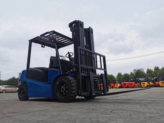 5 tonnellate 6t batteria al litio azionato da contrappeso elettrico carrello elevatore