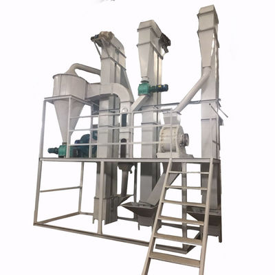 XDEM Palm Kernel Shell Peeling Crushing Oil Press Machine Automatic Palm Nut Cracking and Separating System (Sistema automatico di rottura e separazione delle noci di palma)