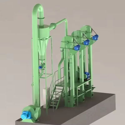XDEM Palm Kernel Shell Peeling Crushing Oil Press Machine Automatic Palm Nut Cracking and Separating System (Sistema automatico di rottura e separazione delle noci di palma)