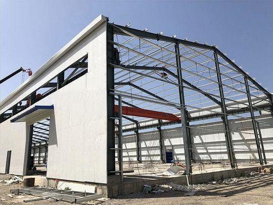 XDEM Struttura di acciaio leggera prefabbricata Magazzino Laboratorio di produzione Cornice Edificio metallico