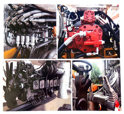 Fabbrica di buona qualità 18tone escavatore a ruote SZL180 SHANZHONG scavatore idraulico