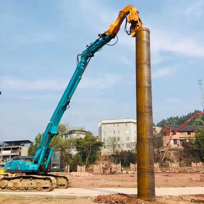Boom di estensione e braccio con martello per scavatori da costruzione