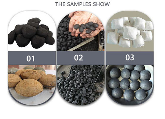 XDEM Alta produttività Conchiglie Riso Paglia Corn Cob Legno Carbone di legno Briquette Making Machine