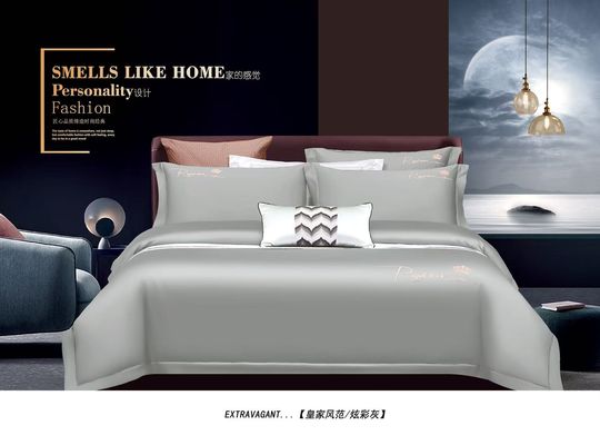 100% cotone egiziano colore massello copertura copriletto biancheria da letto set casa tessile