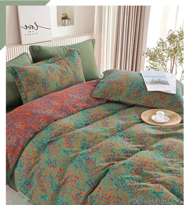 Salute 100% di cotone lavato Nuovo design Jacquard Set Letto