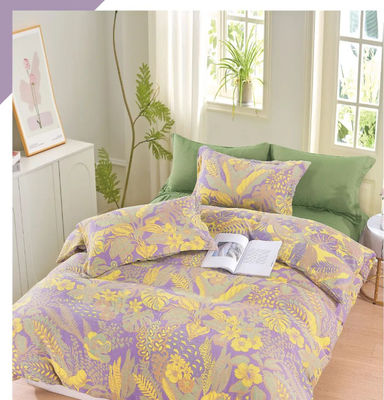 Jacquard Colorato cotone Set di biancheria da letto Homeware Cassa cuscino Letto Infisso Lenzuola Dimensioni personalizzate