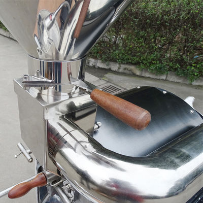 CD-3kg Rostatore di chicchi di caffè a gas Registratore di date artigianale Rostatrici di caffè commerciali con acciaio inossidabile alimentare