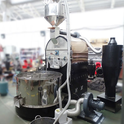 Rostatore di caffè industriale per uso in fabbrica Rostatrice di caffè 50kg 60kg Con controllo PLC