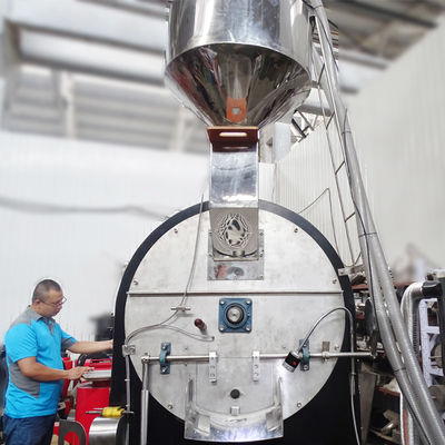 Rostatore di caffè industriale per uso in fabbrica Rostatrice di caffè 50kg 60kg Con controllo PLC