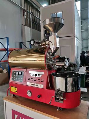 Gas Industrial 1kg 2kg 3kg 6kg Piccole imprese Macchine per arrostire i chicchi di caffè con GPL GNL a basso consumo Famiglia