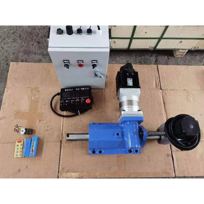 Macchina portatile per ripiegare in loco Perforazione e ripiegamento di fori retti Riparazione di cantieri navali in acciaio rame in acciaio inossidabile LTJ-45 LTJ-60