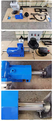 Macchina portatile per ripiegare in loco Perforazione e ripiegamento di fori retti Riparazione di cantieri navali in acciaio rame in acciaio inossidabile LTJ-45 LTJ-60
