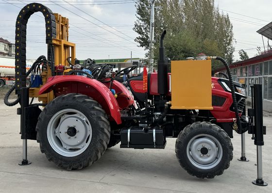 XDEM WL200D 50 HP trattore montato 220m macchina di perforazione di pozzi con versatilità idraulica per l'acqua per la trivellazione