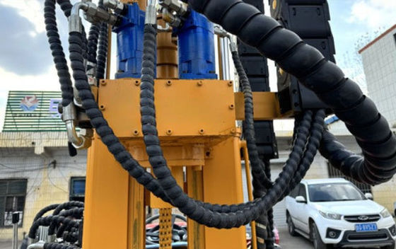 XDEM WL200D 50 HP trattore montato 220m macchina di perforazione di pozzi con versatilità idraulica per l'acqua per la trivellazione
