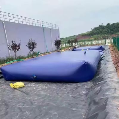 XDEM Serbatoio di stoccaggio acqua a forma di cuscino, vescica pieghevole in PVC o TPU, serbatoi d'acqua rettangolari per irrigazione agricola