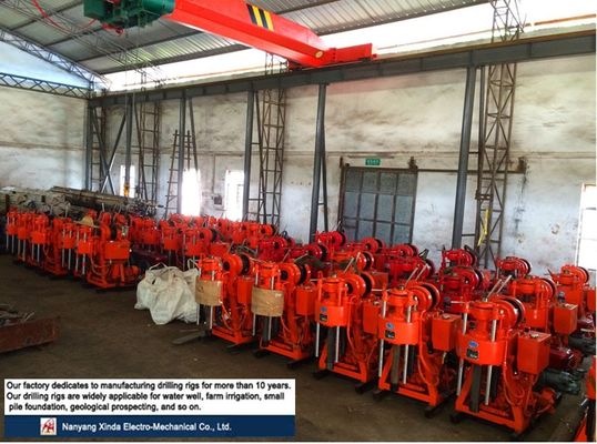 XDEM GXY-200B Perforatrice Portatile per Pozzi d'Acqua 200m Macchina Perforatrice Idraulica Attrezzatura per Carotaggio