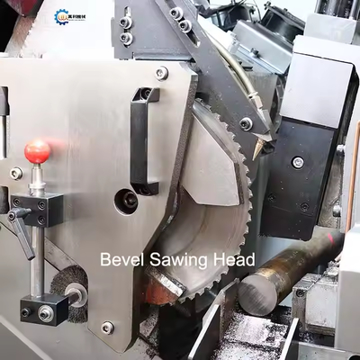 XDEM WL-75X Macchina di segatura circolare metallica ad alta velocità computerizzata Cnc macchina di taglio di tubi rotondi con alimentazione completamente automatica