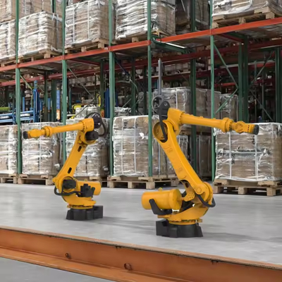 Braccio robotico industriale a 6 assi per saldatura MIG in acciaio inossidabile, carico utile 10 kg, sbraccio 1700 mm, robot automatico a 6 assi per saldatura