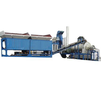 XDEM Movable Asphalt Mixing Station 10TPH 20TPH 40TPH 60TPH Mobile Asphalt Plant Scraper Conveyor High Productivity