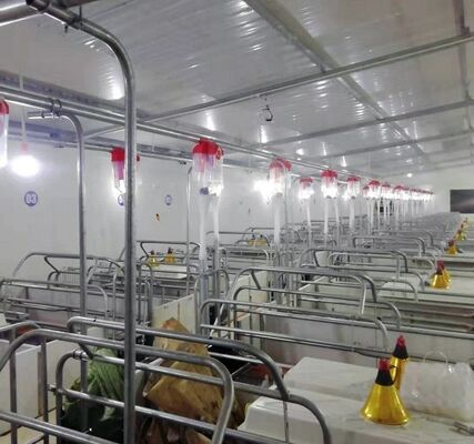 Apparecchiature per animali da allevamento rivestite in polvere resistente alla corrosione con bordi arrotondati per attrezzi di allevamento sicuri