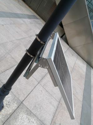 Supporto per il pannello solare galvanizzato a terra e blocco sicuro anti-furto, adattamento a moduli fotovoltaici da 300W a 20kW attrezzature di montaggio fotovoltaiche all'aperto