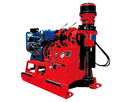 XDEM Chongtan XY-2B Tipo di fusione Core Drilling Rig 530m Geological Exploration Drilling Machine Max 300mm Foratura pozzo di acqua Grouting Micro Pile Drill Rig Con Diesel & elettrico doppia potenza