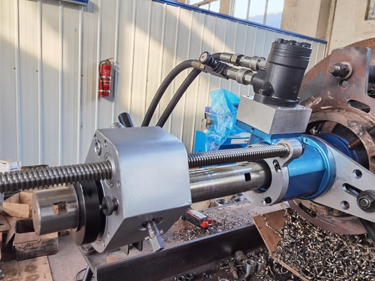 Ce 3kw a controllo remoto macchina idraulica di perforazione di linee 95-800mm