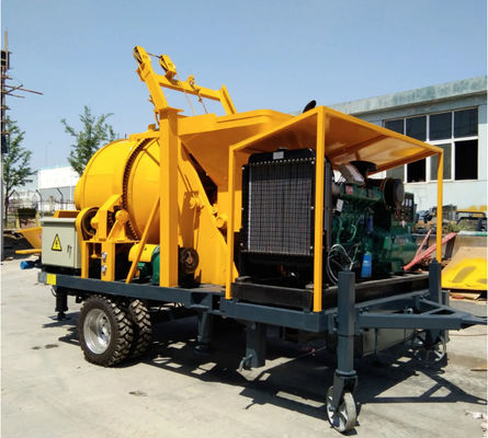 40 M3/h di rientro diesel pompa di calcestruzzo portatile con miscelatore XDEM