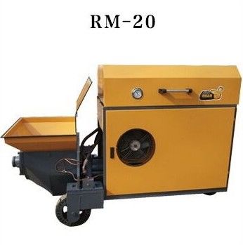 18.5KW Pompa di consegna del calcestruzzo XDEM 20 metri cubi 10-30mm