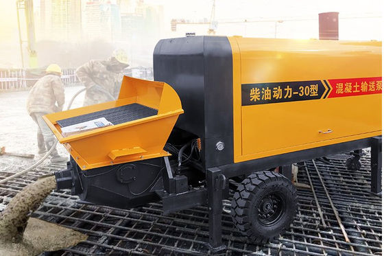 37KW XDEM Pompa di consegna del calcestruzzo 15Mpa 30 metri cubi Pompa di trascinamento