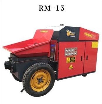 XDEM Pompa di consegna del calcestruzzo 15Mpa 15KW 15 metri cubi Pompa di trascinamento