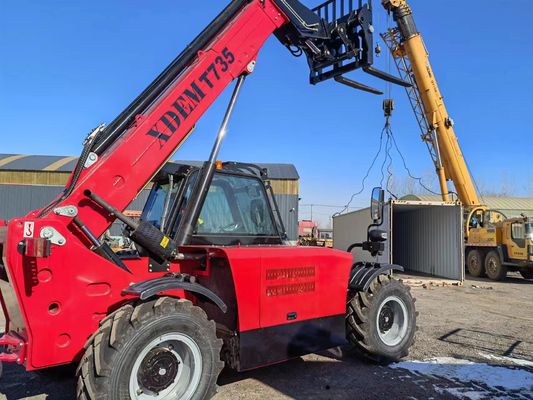 Telemanipolatore, caricatore telescopico, 3 tonnellate 7m 14m, 18m carrello elevatore telescopico