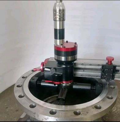 XDEM Riparazione di flange portatili con facciata a flange pneumatica
