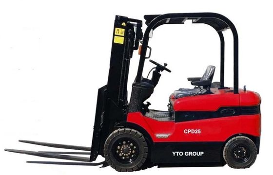 Carrello elevatore a pile del macchinario di logistica di YTO 2.5ton con altezza di elevazione di 5m