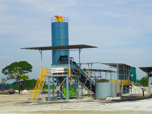 macchinario della costruzione di strade dell'impianto di miscelazione d'ammucchiamento e del calcestruzzo di 125kw 400t/H