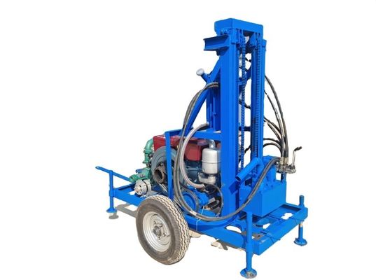 trivellazione idraulica portatile Rig For House Yard dell'acqua 450rpm di 200m