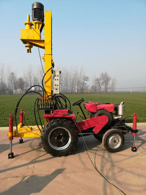 il trattore 36Hp ha montato la macchina della trivellazione di 150m con il motore diesel