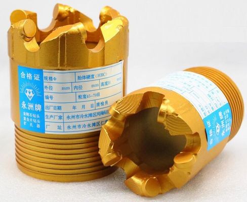 Pezzo di centro Wearproof di PDC per il ciottolo, tagliente del diametro PDC di 75mm